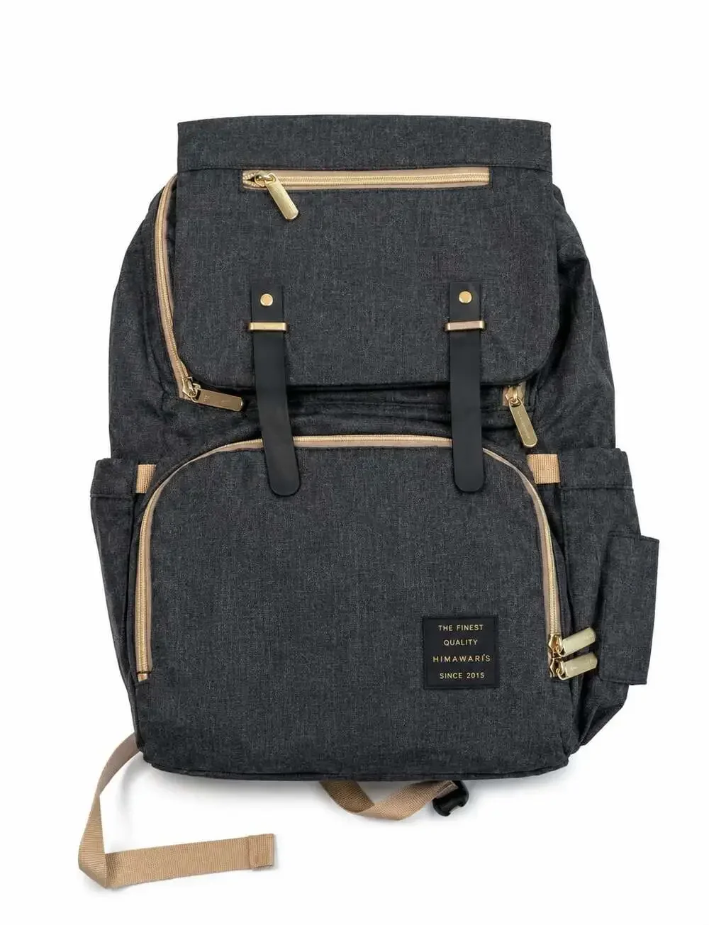 Diaper Bag HaloVa Multi-Function Waterproof  Backpack, Dark Gray